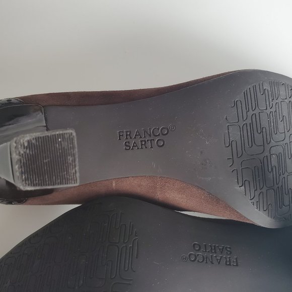 Franco Sarto Square Toe Shoes Size 8 - Picture 7 of 7